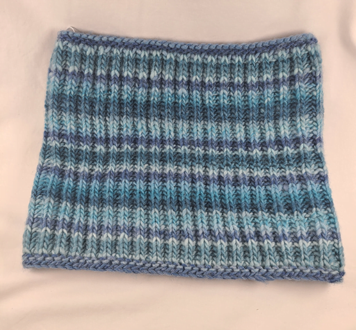 Brioche Cowl – Hand Knit