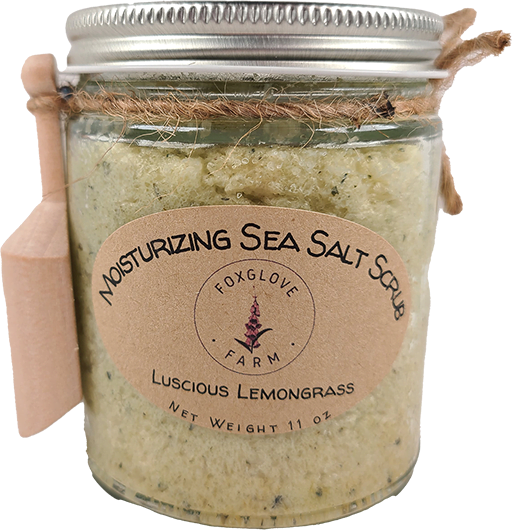 Luscious Lemongrass Sea Salt Scrub